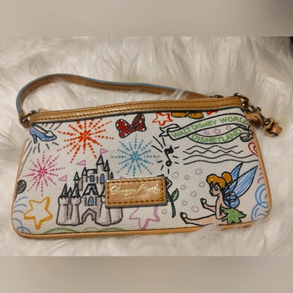 Disney Sketch Wristlet by Dooney & Bourke